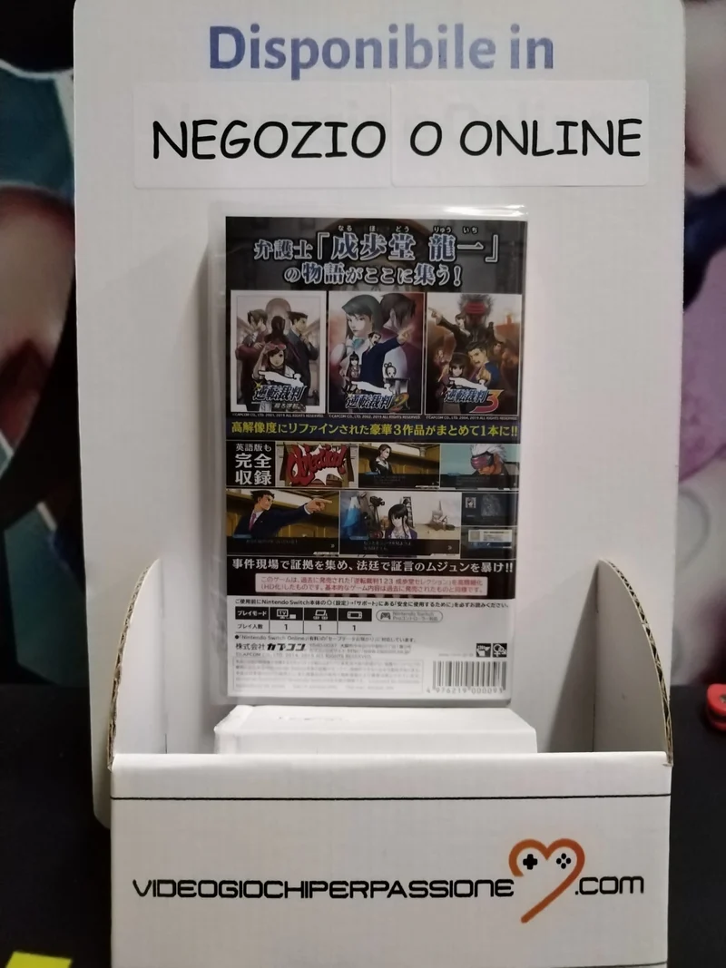 PHOENIX WRIGHT: ACE ATTORNEY TRILOGY NINTENDO SWITCH EDIZIONE GIAPPONESE
