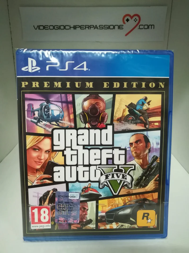 GTA 5 - GRAND THEFT AUTO V PREMIUM EDITION PLAYSTATION 4 EDIZIONE SPAGNOLA