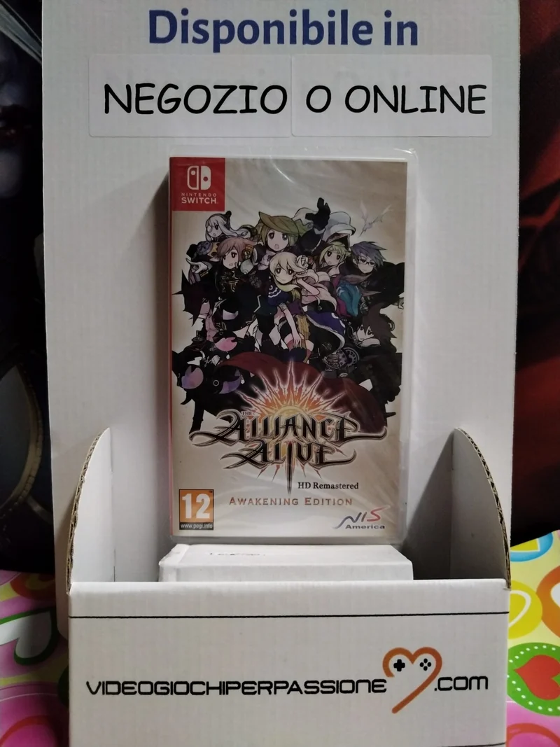 THE ALLIANCE ALIVE HD REMASTERD NINTENDO SWITCH EDIZIONE REGNO UNITO