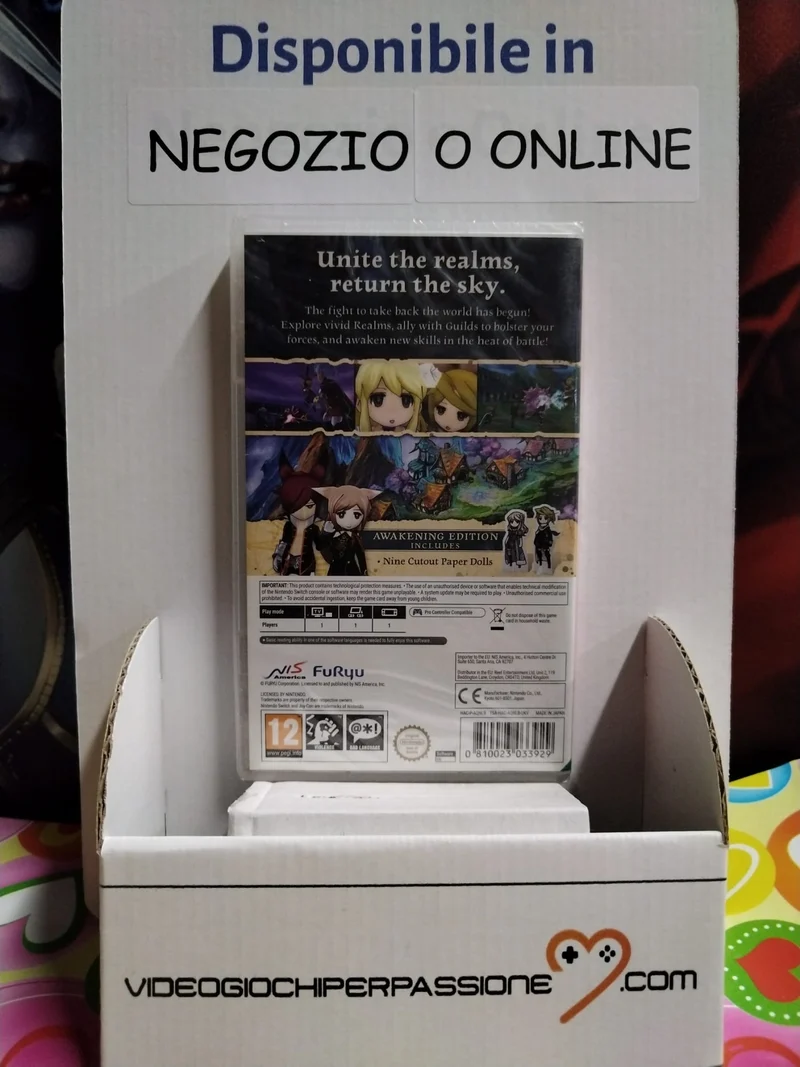 THE ALLIANCE ALIVE HD REMASTERD NINTENDO SWITCH EDIZIONE REGNO UNITO