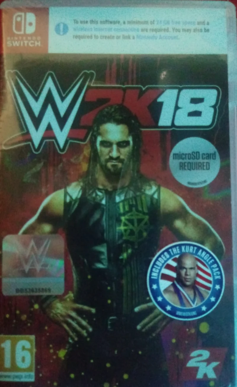WWE 2K18 NINTENDO SWITCH EDIZIONE REGNO UNITO