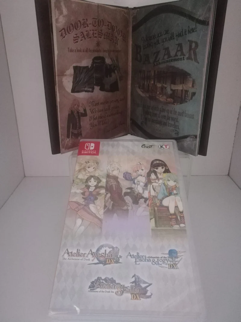 ATELIER DUSK TRILOGY DELUXE PACK NINTENDO SWITCH EDIZIONE ASIATICA