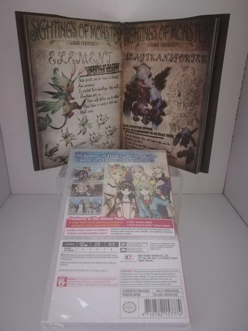 ATELIER DUSK TRILOGY DELUXE PACK NINTENDO SWITCH EDIZIONE ASIATICA