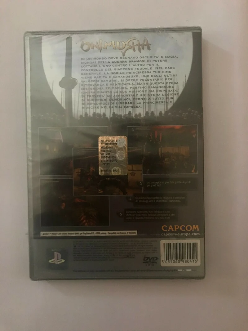 ONIMUSHA WARLORDS PLATINUM PLAYSTATION 2 EDIZIONE ITALIANA