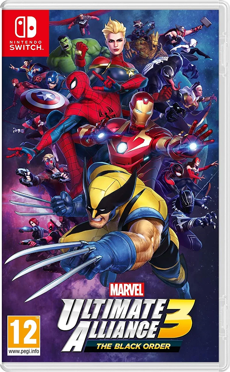 MARVEL ULTIMATE ALLIANCE 3: THE BLACK ORDER NINTENDO SWITCH VERSIONE ITALIANA