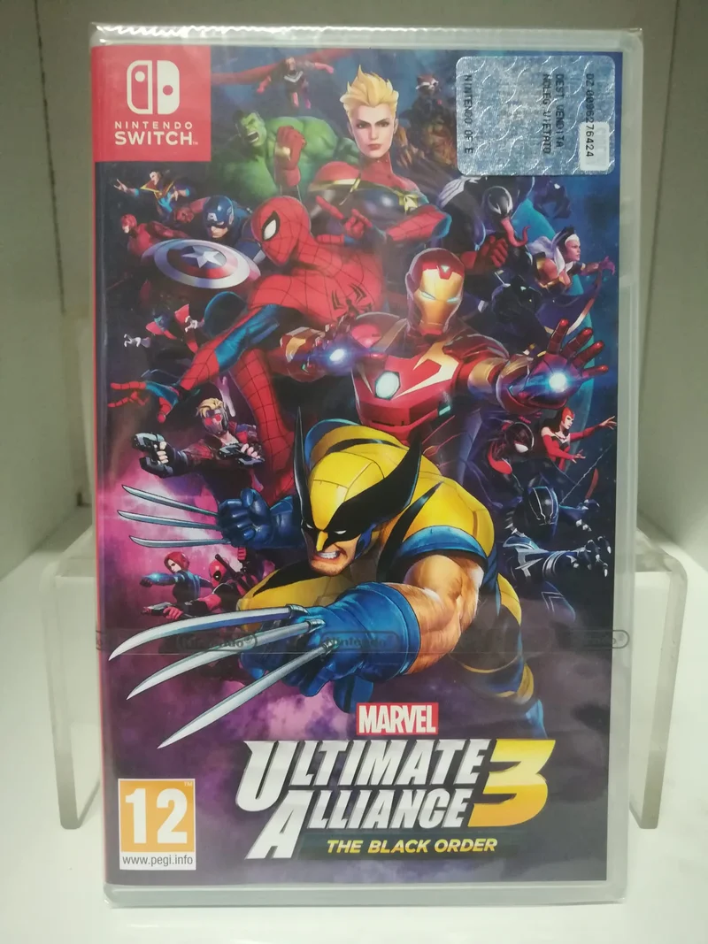 MARVEL ULTIMATE ALLIANCE 3: THE BLACK ORDER NINTENDO SWITCH VERSIONE ITALIANA