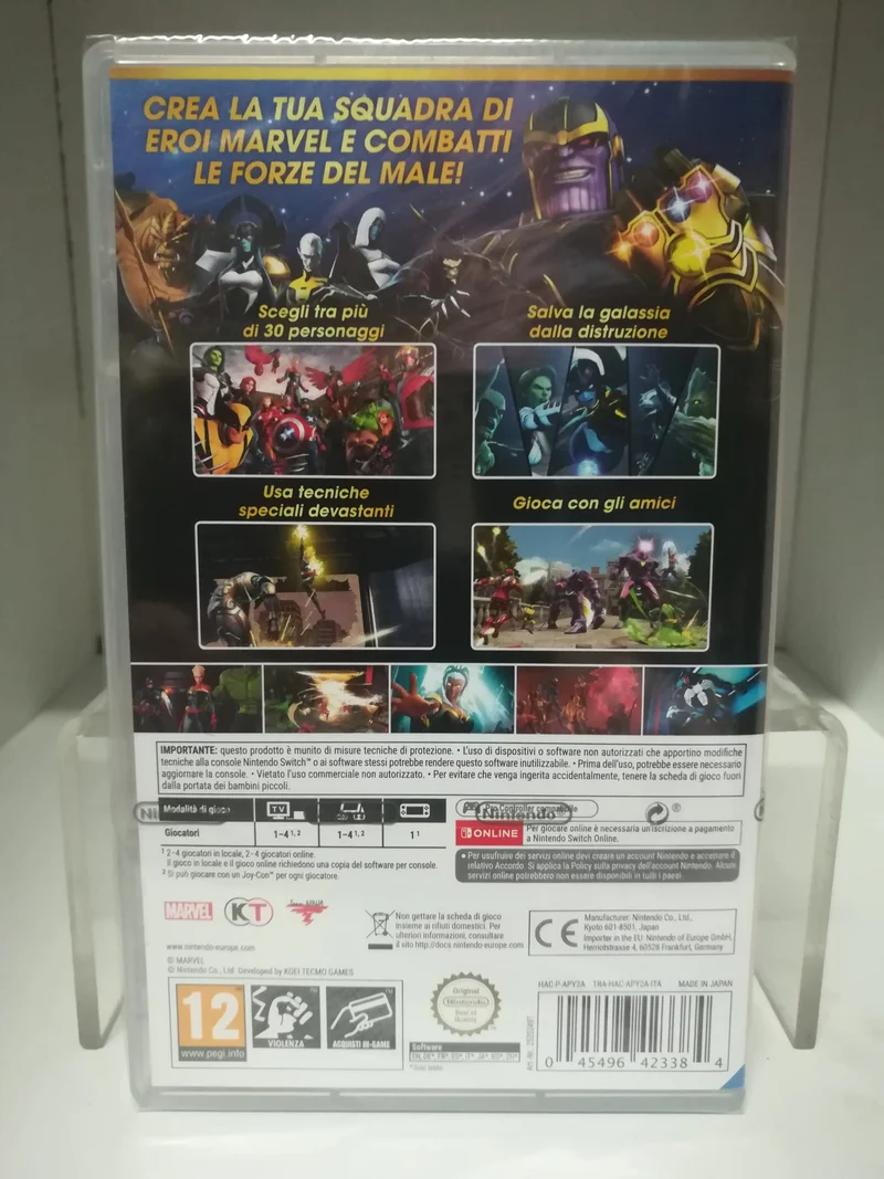 MARVEL ULTIMATE ALLIANCE 3: THE BLACK ORDER NINTENDO SWITCH VERSIONE ITALIANA