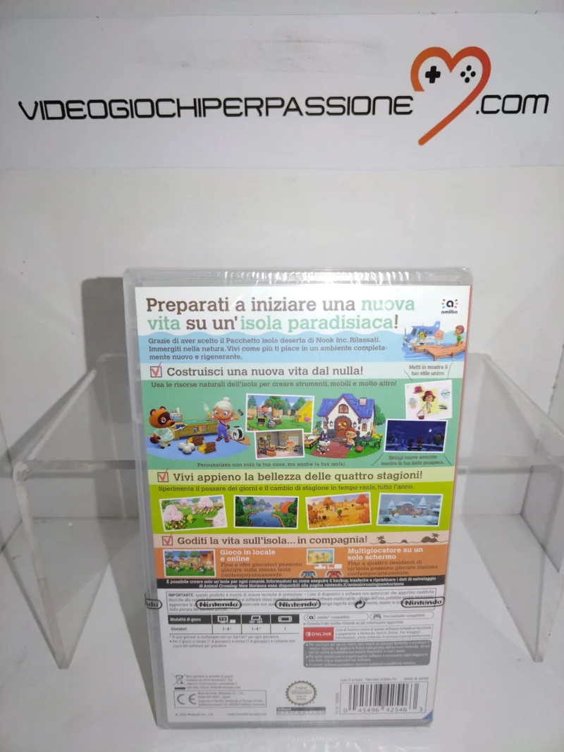 ANIMAL CROSSING: NEW HORIZONS NINTENDO SWITCH VERSIONE ITALIANA