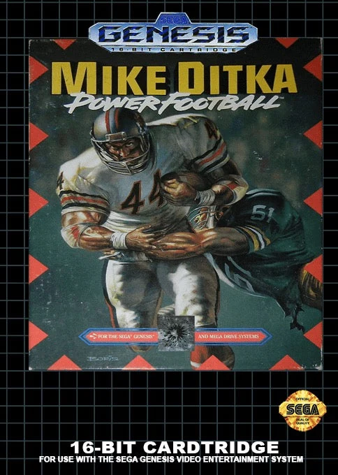 Mike Ditka Power Football - Sega Genesis