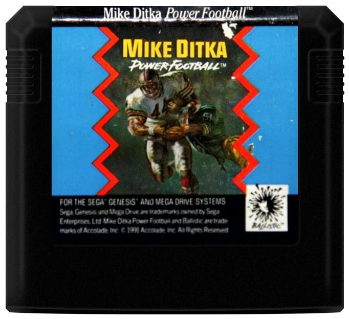 Mike Ditka Power Football - Sega Genesis