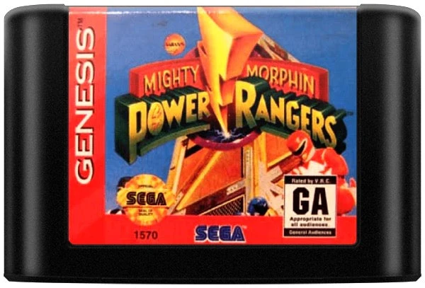 Mighty Morphin Power Rangers - Sega Genesis