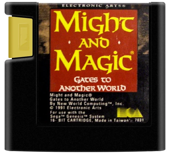 Might and Magic Gates to Another World - Sega Genesis