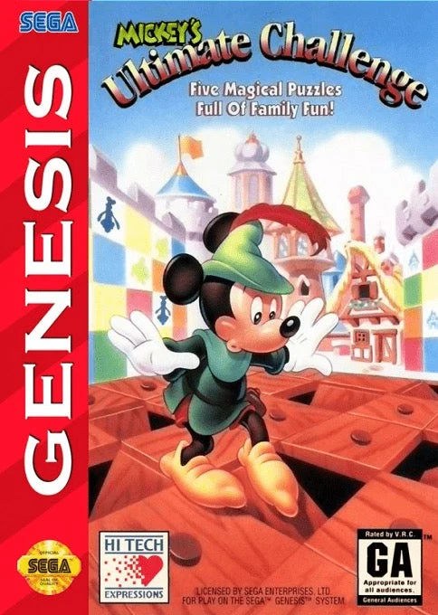 Mickey's Ultimate Challenge - Sega Genesis