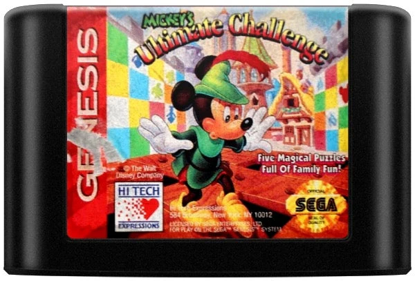 Mickey's Ultimate Challenge - Sega Genesis