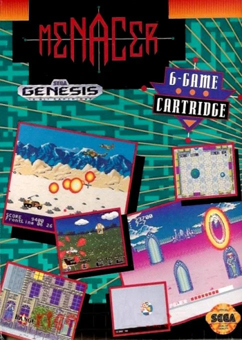 Menacer 6-Game Cartridge - Sega Genesis