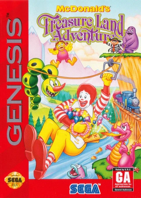 McDonald's Treasureland Adventure - Sega Genesis