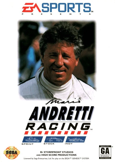Mario Andretti Racing - Sega Genesis