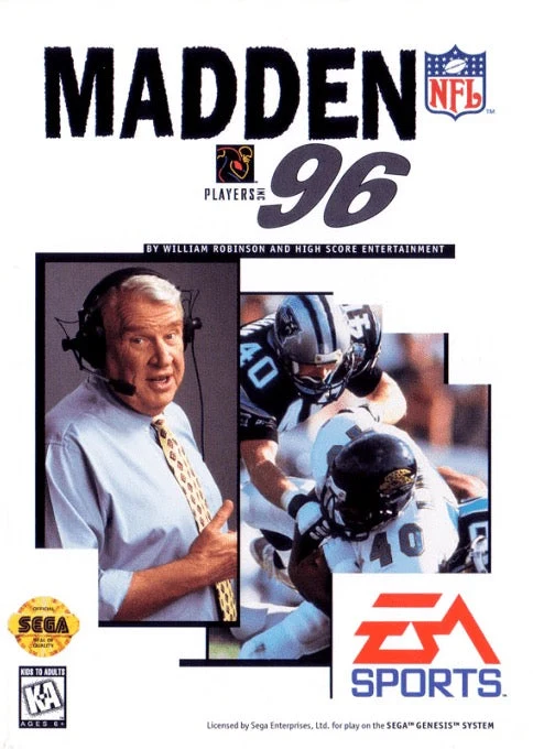 Madden NFL 96 - Sega Genesis