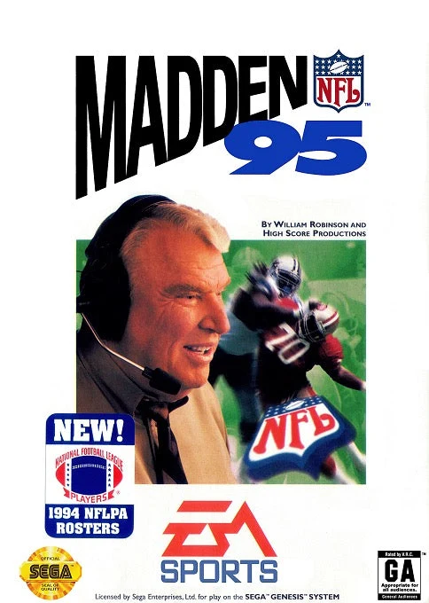 Madden NFL '95 - Sega Genesis