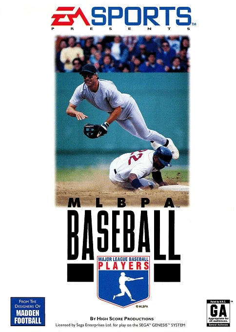 MLBPA Baseball - Sega Genesis