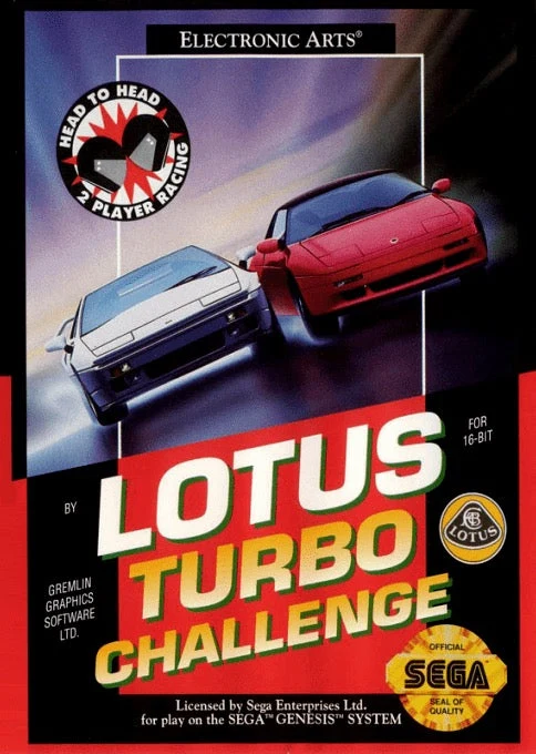 Lotus Turbo Challenge - Sega Genesis