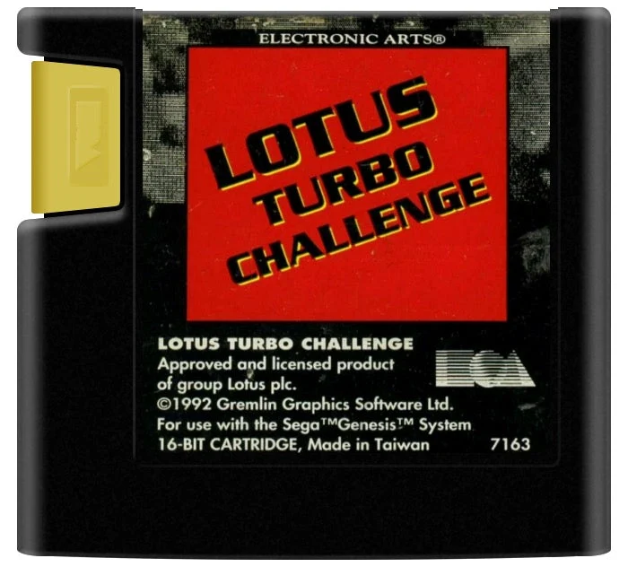 Lotus Turbo Challenge - Sega Genesis
