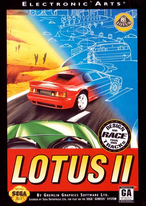 Lotus II - Sega Genesis