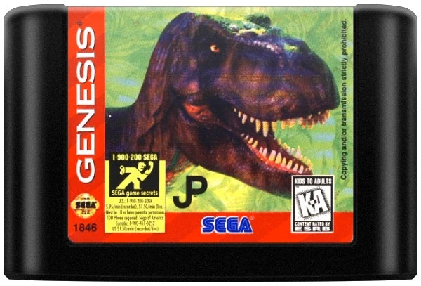 Lost World Jurassic Park - Sega Genesis