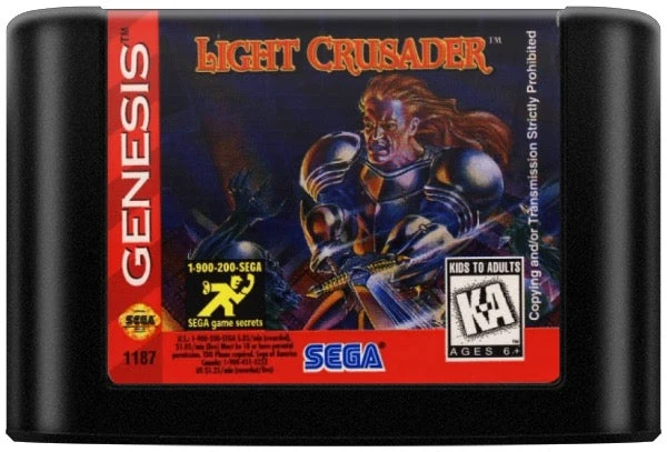 Light Crusader - Sega Genesis