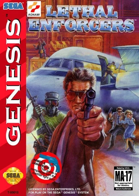 Lethal Enforcers - Sega Genesis