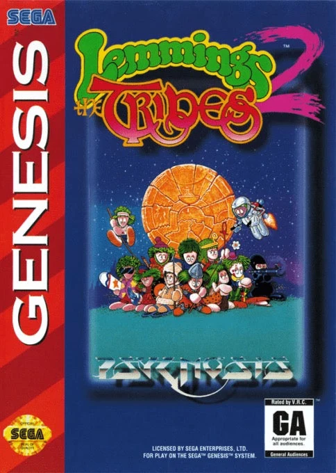 Lemmings 2 The Tribes - Sega Genesis