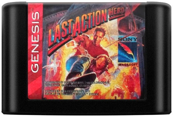 Last Action Hero - Sega Genesis
