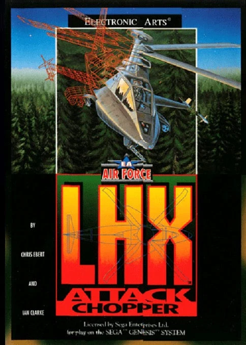 LHX Attack Chopper - Sega Genesis