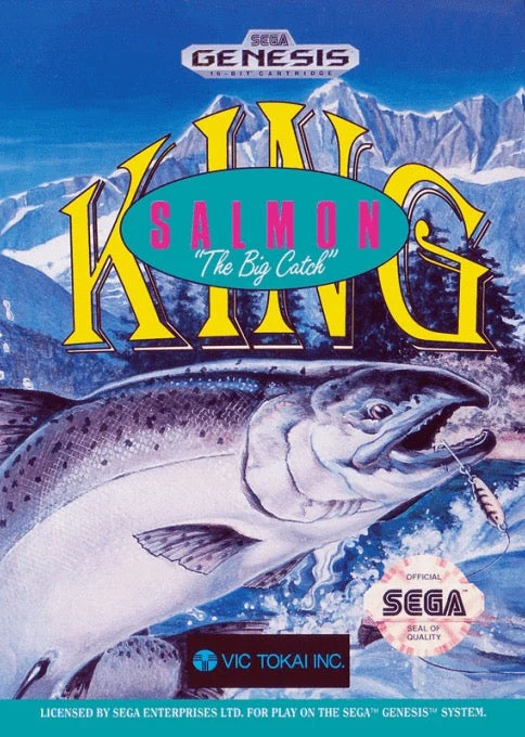 King Salmon The Big Catch - Sega Genesis