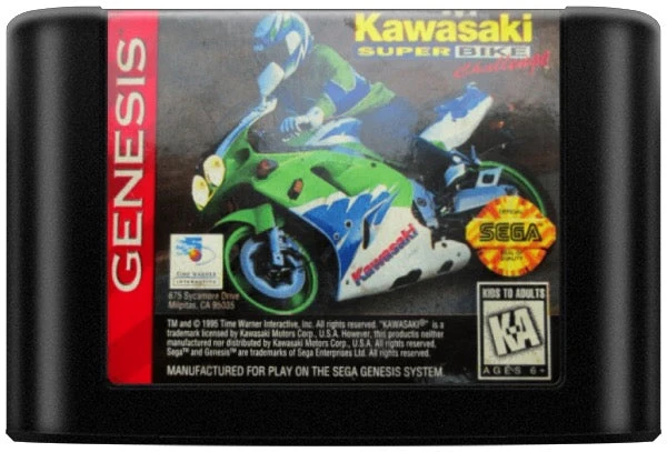 Kawasaki Superbike Challenge - Sega Genesis