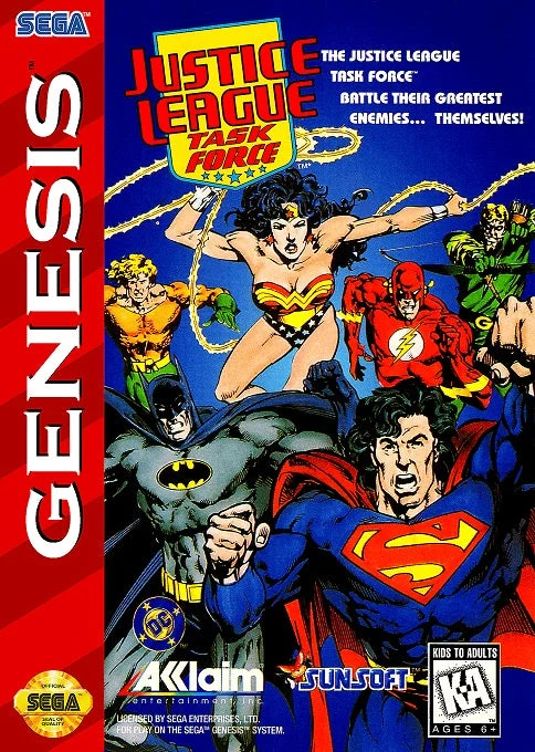 Justice League Task Force - Sega Genesis