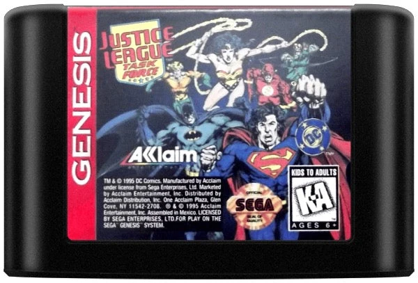 Justice League Task Force - Sega Genesis