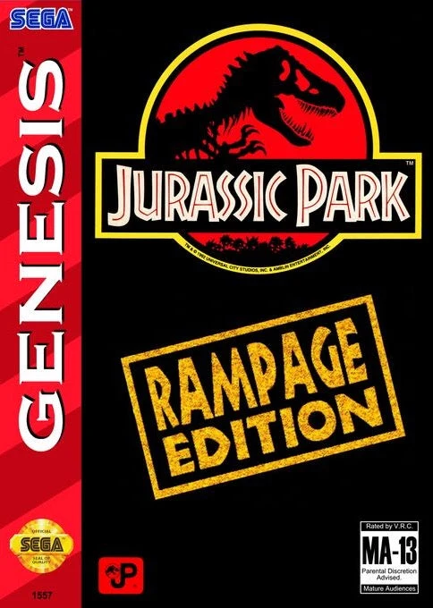 Jurassic Park Rampage Edition - Sega Genesis