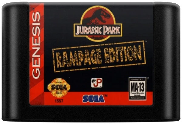 Jurassic Park Rampage Edition - Sega Genesis