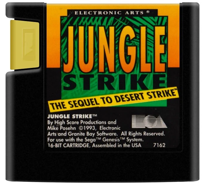 Jungle Strike - Sega Genesis