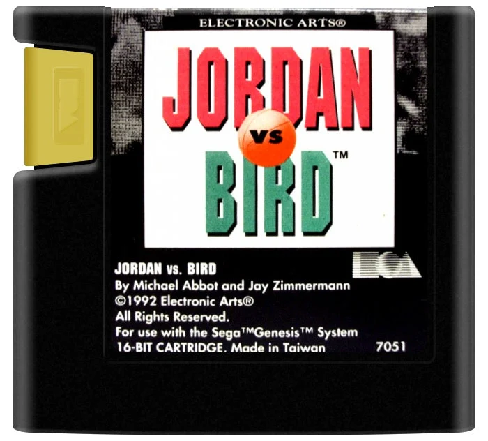 Jordan vs Bird One-On-One - Sega Genesis
