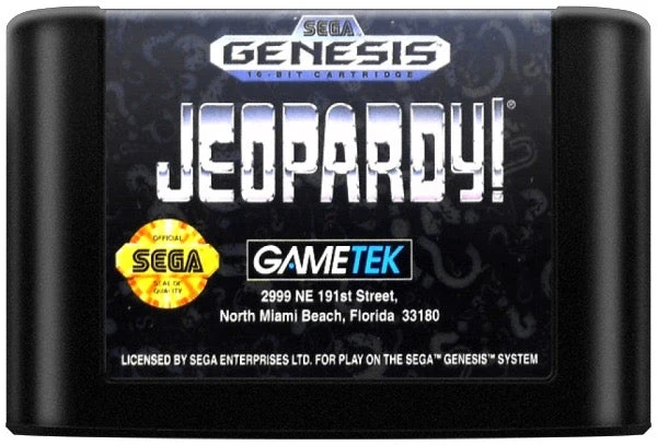 Jeopardy - Sega Genesis