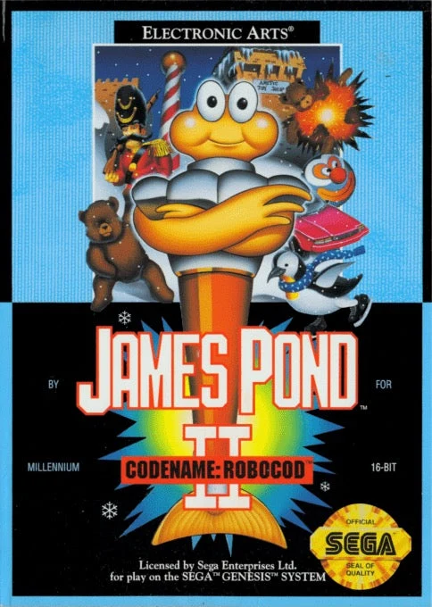 James Pond 2 Codename Robocod - Sega Genesis