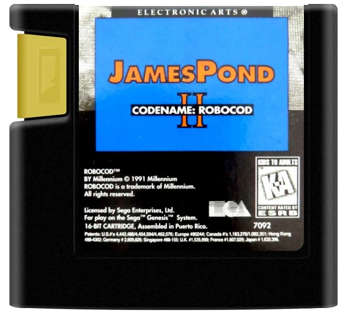 James Pond 2 Codename Robocod - Sega Genesis
