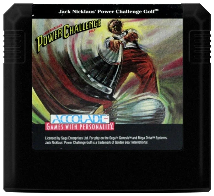Jack Nicklaus Power Challenge Golf - Sega Genesis