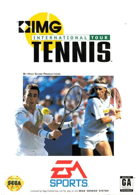IMG International Tour Tennis - Sega Genesis