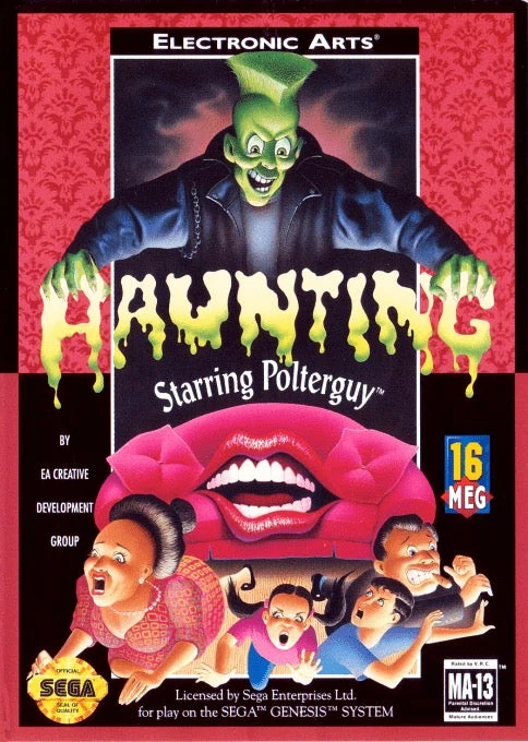 Haunting Starring Polterguy - Sega Genesis
