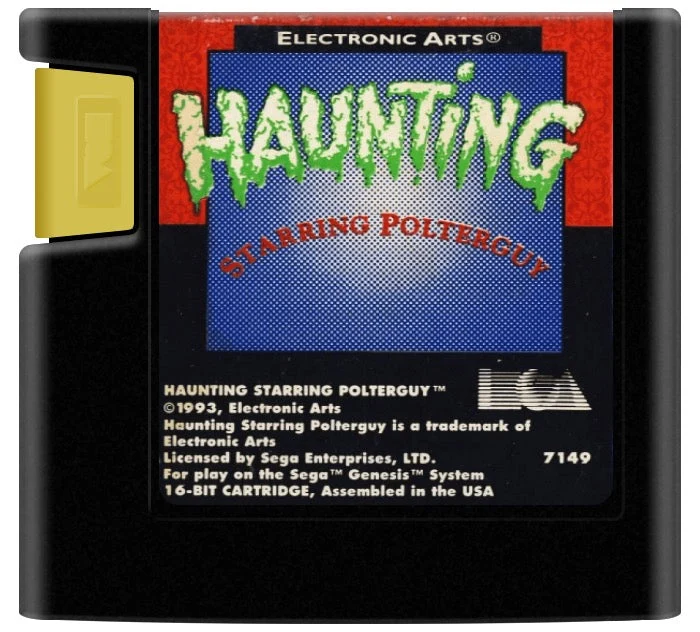 Haunting Starring Polterguy - Sega Genesis