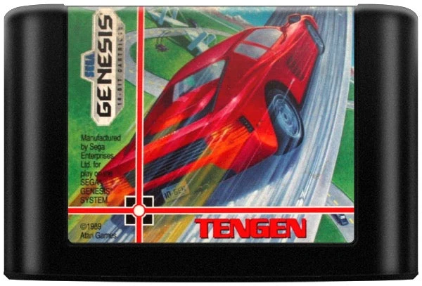 Hard Drivin - Sega Genesis