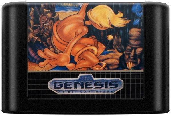 Greendog Beached Surfer Dude - Sega Genesis